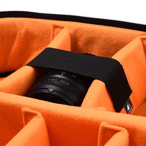 3 Größen Klettband zum Befestigen von Gegenständen im DSLR-Kamerarucksack/Einsatztasche/Videotasche von TXesign