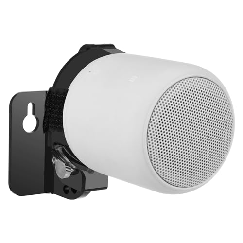 TXEsign Wandhalterung für Sony SRS-XB13 & XB100 Extra Bass Tragbarer Kompakt-Lautsprecher, verstellbare Lautsprecherhalterung, Lautsprecherregal, Acrylständer für Sony Lautsprecher (Schwarz) von TXesign