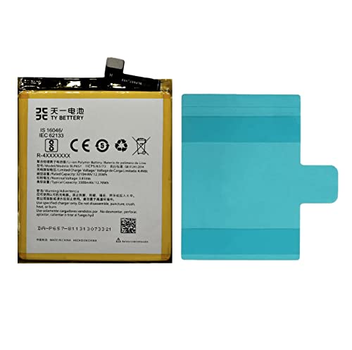[TY BETTERY] Akku kompatibel mit BLP657 OnePlus 6 von TY BETTERY