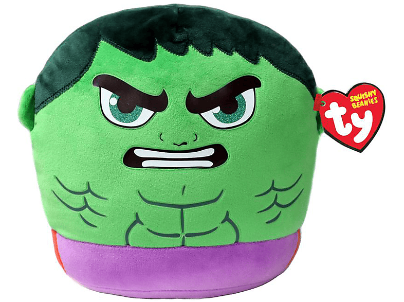 TY Squish-A-Boo - Hulk ca. 20 cm Plüschkissen von TY