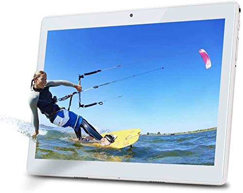 Deca Core Tablet 25,4 cm (10 Zoll) Android 10 OS, 4G LTE Dual SIM, 4 GB RAM, 64 GB Speicher, WLAN, Bluetooth, GPS TYD-109 (Silber) von TYD