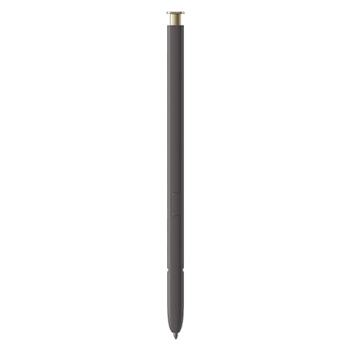 S Pen S24 Ultra (mit Bluetooth) Ersatz für Samsung Galaxy S24 Ultra Pen (4096 Druckstufen) + Ersatzspitzen/-spitzen (Gelb*Gold) von TYHJ