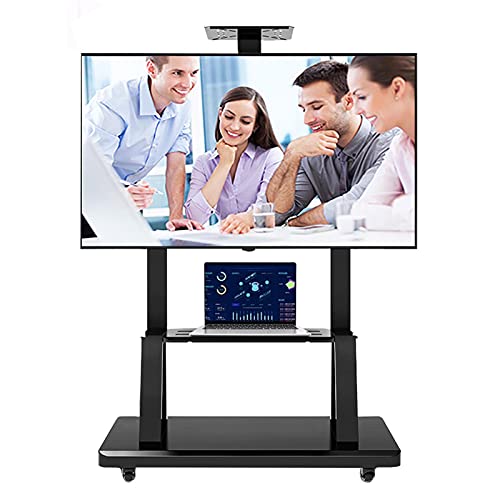 50 Zoll/43 Zoll/65 Zoll/55 Zoll Verstellbarer mobiler TV-Bodenständer/Wagen, Schlafzimmer/Wohnzimmer/Sitzungszimmer/Klassenzimmer, Schwarze TV-Ständer auf Rädern 50 Zoll/43 Zoll/65 Zoll/55 Zoll Verstellbarer mobiler TV-Bodenständer/Wagen, Schlafzimmer/Wohnzimmer/Sitzungszimmer/Klassenzimmer, Schwarze TV-Ständer auf Rädern von TYLDBNF
