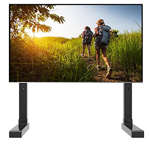 Schwarzer Tisch-TV-Ständer für Schlafzimmer, passend für 32 40 45 50 55 60 65 Zoll Flachbildschirme, moderner, höhenverstellbarer, robuster TV-Ständer Schwarzer Tisch-TV-Ständer für Schlafzimmer, passend für 32 40 45 50 55 60 65 Zoll Flachbildschirme, moderner, höhenverstellbarer, robuster TV-Ständer von TYLDBNF