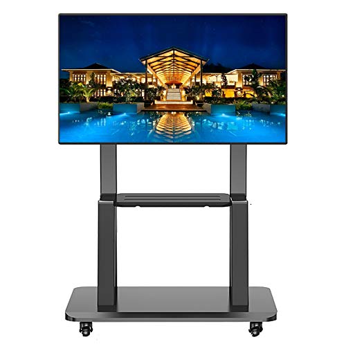Universeller mobiler TV-Bodenständer/Wagen, Fernseher 32-75 Zoll LCD-LED-OLED-Plasma-Flachbildschirm oder gebogener Bildschirm, TV-Display-Ständerwagen auf Rädern, Tragkraft 120 kg Universeller mobiler TV-Bodenständer/Wagen, Fernseher 32-75 Zoll LCD-LED-OLED-Plasma-Flachbildschirm oder gebogener Bildschirm, TV-Display-Ständerwagen auf Rädern, Tragkraft 120 kg von TYLDBNF