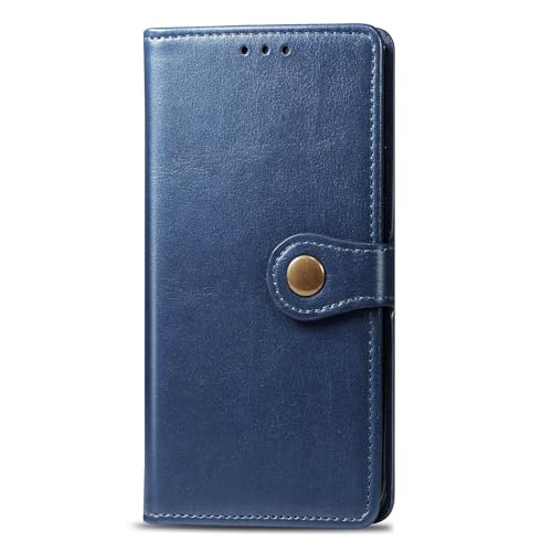 TYLYJSU Brieftaschen Hülle für Samsung Galaxy S25 Edge, Leder Kartenfächern, Runde Magnetische Schnalle, Vintage Handyhülle für Herren und Damen,Blau,S25 Edge TYLYJSU Brieftaschen Hülle für Samsung Galaxy S25 Edge, Leder Kartenfächern, Runde Magnetische Schnalle, Vintage Handyhülle für Herren und Damen,Blau,S25 Edge von TYLYJSU