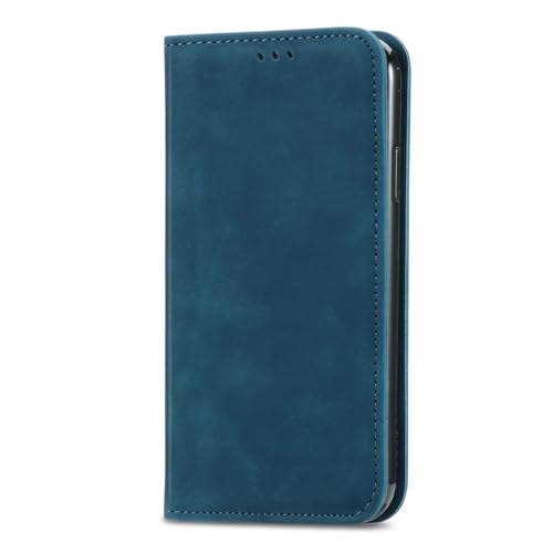 TYLYJSU Kartenhalter Hülle Für Samsung Galaxy S25 Edge, Leder Gefrostet Geldbörse Handyhülle Klappbare Weiches TPU Ganzkörper Schutzhülle,Blau,S25 Edge TYLYJSU Kartenhalter Hülle Für Samsung Galaxy S25 Edge, Leder Gefrostet Geldbörse Handyhülle Klappbare Weiches TPU Ganzkörper Schutzhülle,Blau,S25 Edge von TYLYJSU