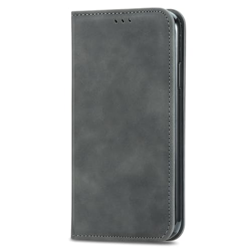 TYLYJSU Kartenhalter Hülle Für Samsung Galaxy S25 Edge, Leder Gefrostet Geldbörse Handyhülle Klappbare Weiches TPU Ganzkörper Schutzhülle,Grau,S25 Edge TYLYJSU Kartenhalter Hülle Für Samsung Galaxy S25 Edge, Leder Gefrostet Geldbörse Handyhülle Klappbare Weiches TPU Ganzkörper Schutzhülle,Grau,S25 Edge von TYLYJSU