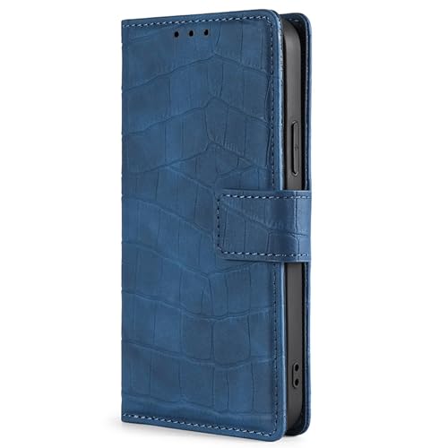 TYLYJSU Klappetui Für Samsung Galaxy S25 Edge, Stilvolle Krokodilmuster Kartenfächern Handyhülle, Leder Ultra Dünne Schutzhülle Für Männer Frauen,Blau,S25 Edge TYLYJSU Klappetui Für Samsung Galaxy S25 Edge, Stilvolle Krokodilmuster Kartenfächern Handyhülle, Leder Ultra Dünne Schutzhülle Für Männer Frauen,Blau,S25 Edge von TYLYJSU