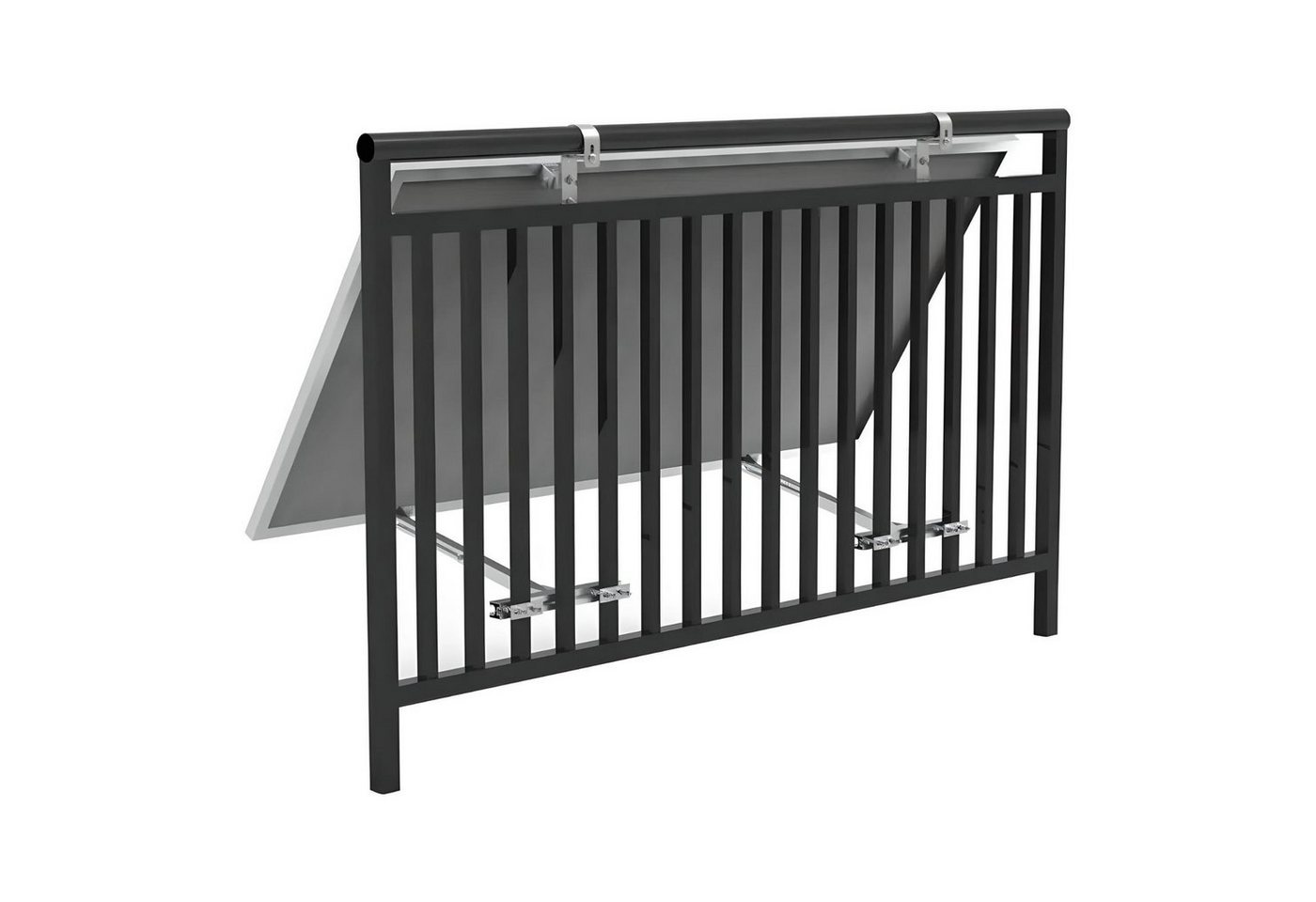 TZIpower Halterung Balkon mit Rund- oder Eckhaken Halterung TZIpower Halterung Balkon mit Rund- oder Eckhaken Halterung von TZIpower