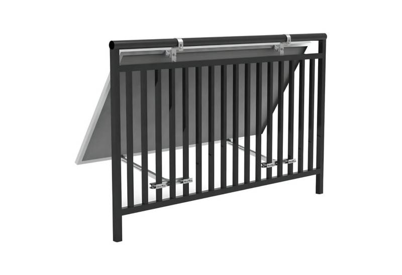 TZIpower Halterung Balkon mit Rund- oder Eckhaken Halterung von TZIpower