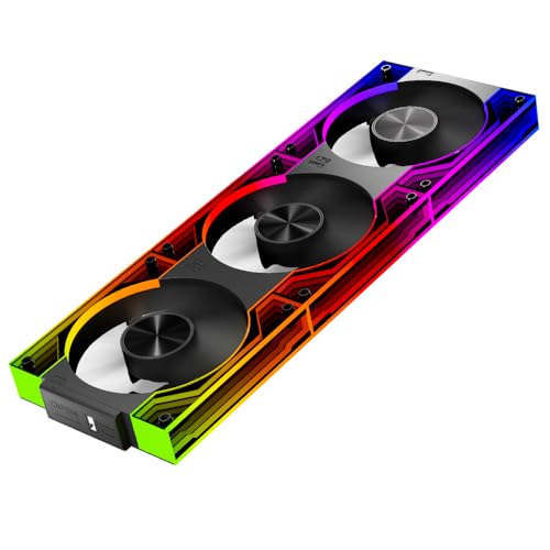 TZMRIT Interstellar-V3 Forward/Reverse Flow Wechselbar RGB PC Lüfter 120mm Daisy Chain 3Stück mit PWM-Steuerung und ARGB-Effekt Schwarz,2000RPM,68.5CFM TZMRIT Interstellar-V3 Forward/Reverse Flow Wechselbar RGB PC Lüfter 120mm Daisy Chain 3Stück mit PWM-Steuerung und ARGB-Effekt Schwarz,2000RPM,68.5CFM von TZMRIT