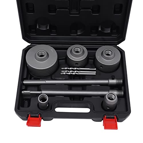 TaNeHaKi Beton Loch SäGe Kit,Beton Bohrkronen Set Mit KernlochsäGe, Arbor Und Pilot Bits TaNeHaKi Beton Loch SäGe Kit,Beton Bohrkronen Set Mit KernlochsäGe, Arbor Und Pilot Bits von TaNeHaKi