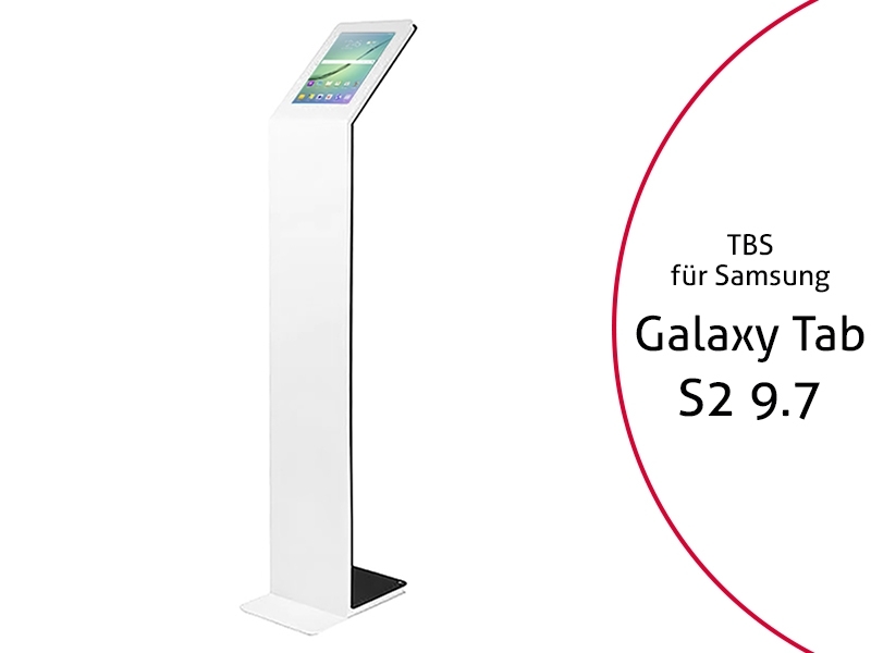 TabLines TBS026 Design Tablet Bodenst?nder Samsung Tab S2 9.7, hoch von TabLines
