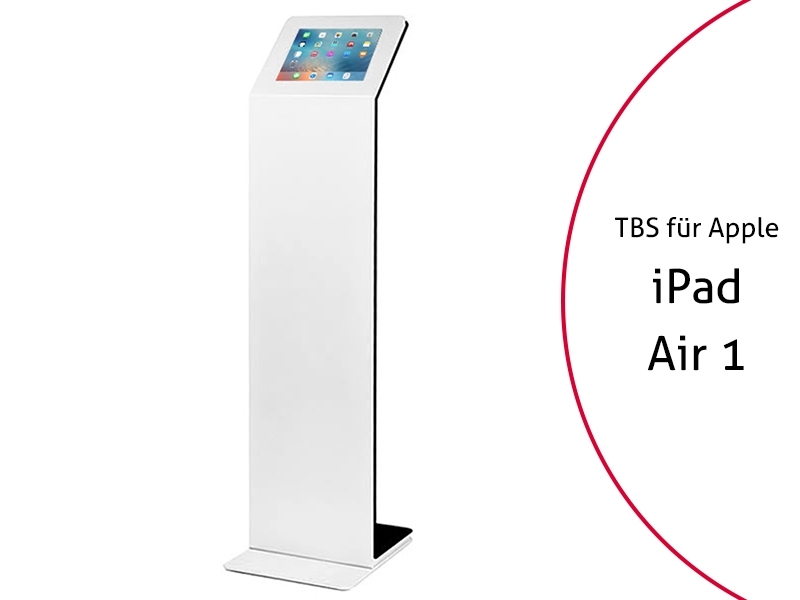 TabLines TBS035 Design Bodenst?nder quer mit Akku f?r Apple iPad Air 1 von TabLines