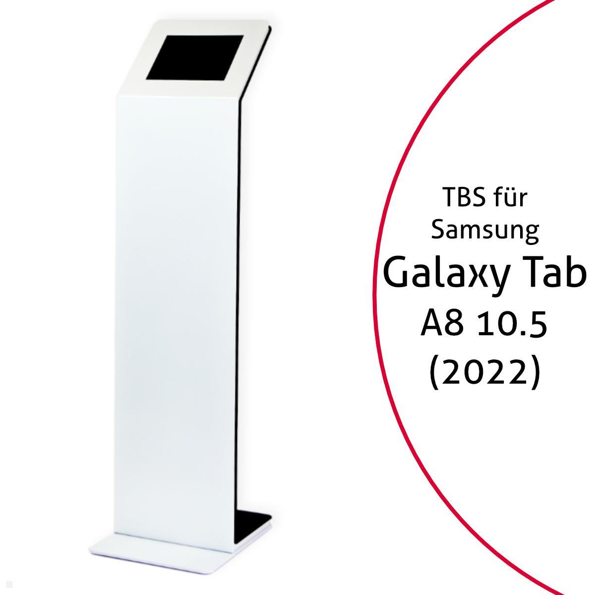 TabLines TBS106 Design Tabletst?nder quer mit Akku Samsung Tab A8 10.5 (2022) von TabLines