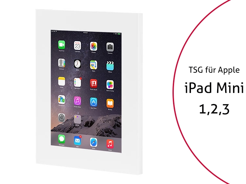TabLines TSG009W Tablet Schutzgeh?use f?r iPad Mini 1/2/3, wei? von TabLines