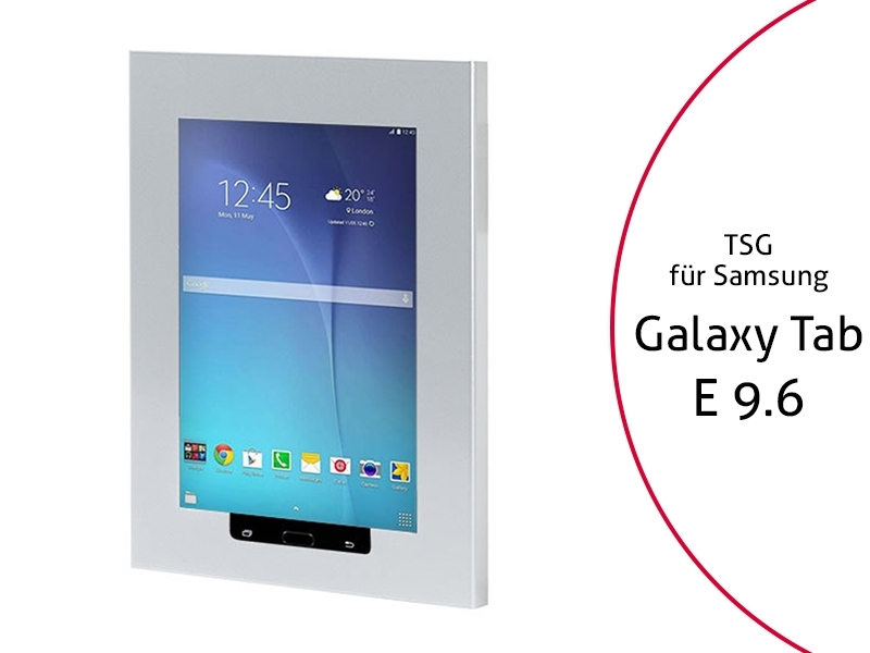 TabLines TSG028S Tablet Schutzgeh?use f?r Samsung Tab E 9.6, HB, silber von TabLines