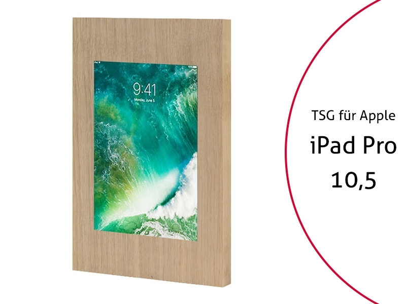 TabLines TSG045O Tablet Schutzgeh?use f?r Apple iPad Pro 10.5, Holz Eiche von TabLines
