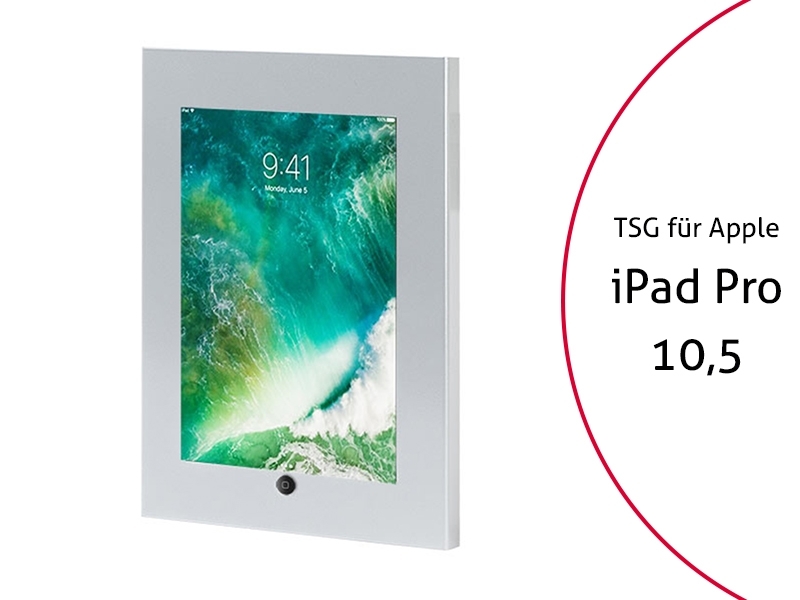 TabLines TSG046S Tablet Schutzgeh?use f?r Apple iPad Pro 10.5, HB, silber von TabLines