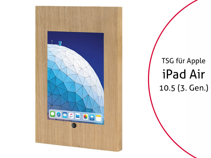 TabLines TSG062O Tablet Schutzgeh?use f?r Apple iPad Air 3 10.5 (2019), HB, Holz... von TabLines