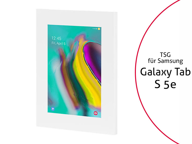 TabLines TSG070W Tablet Schutzgeh?use f?r Samsung Tab S5e, wei? von TabLines