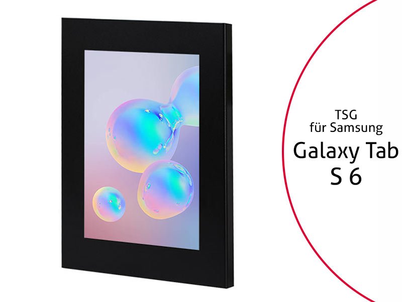 TabLines TSG071B Tablet Schutzgeh?use f?r Samsung Tab S6, schwarz von TabLines