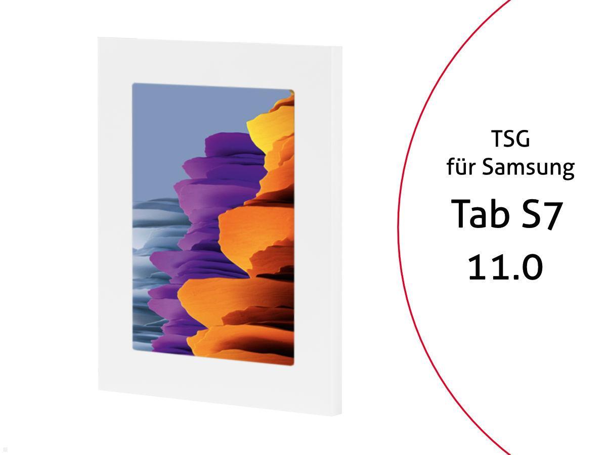TabLines TSG075W Tablet Schutzgeh?use f?r Samsung Tab S7 11.0, wei? von TabLines