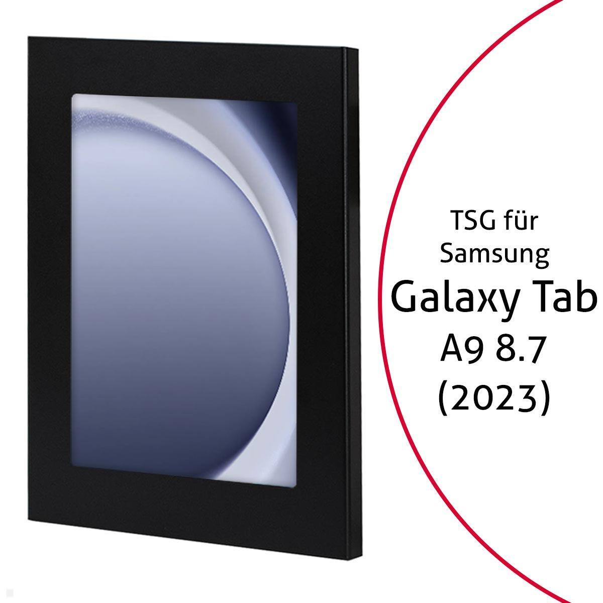 TabLines TSG099B Tablet Schutzgeh?use f?r Samsung Tab A9 8.7, schwarz von TabLines