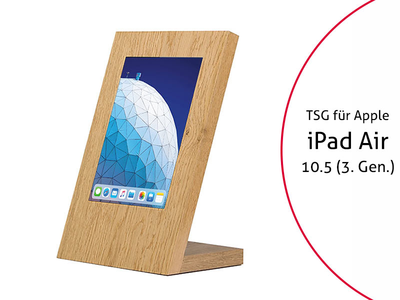 TabLines TTS070 iPad St?nder Tisch Apple Air 10.5 (3. Gen.), Eiche von TabLines