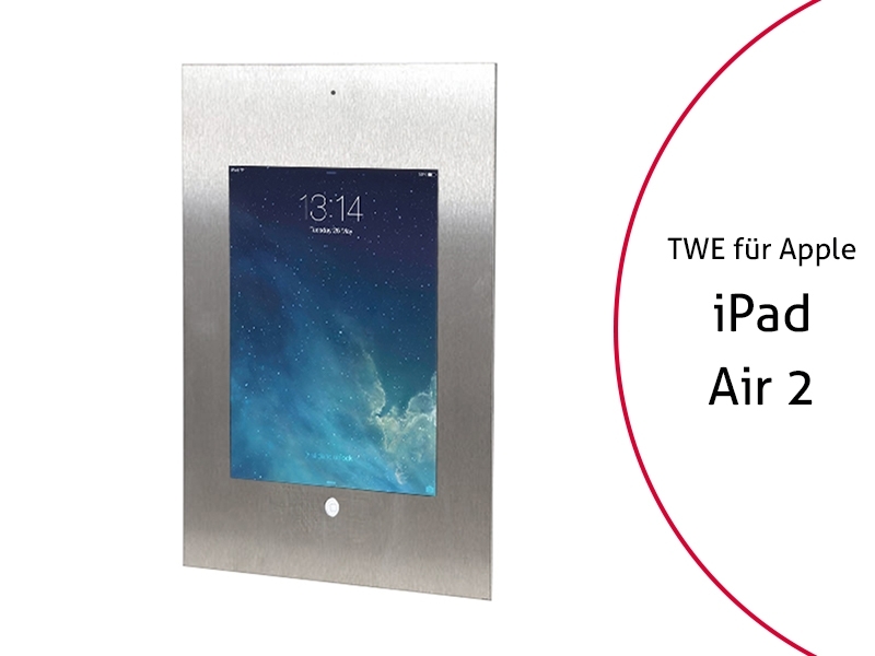 TabLines TWE023E Tablet Wandeinbau Apple iPad Air 2 - DS, HB von TabLines