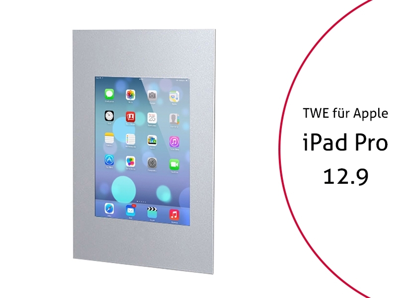TabLines TWE032S Tablet Wandeinbau f?r Apple iPad Pro 12.9 (1./2. Gen.) , silber von TabLines
