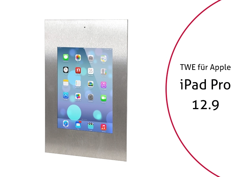 TabLines TWE033E Tablet Wandeinbau f?r Apple iPad Pro 12.9 (1./2. Gen.) DS, Edel... von TabLines
