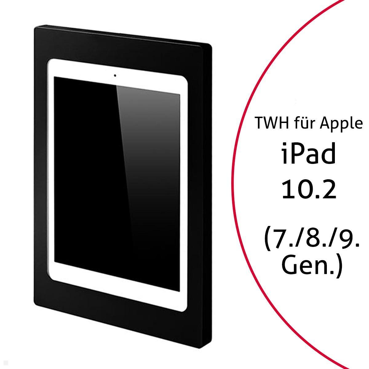 TabLines TWH028B iPad Wandhalterung f?r Apple iPad 10.2 (7./8./9. Gen.), schwarz von TabLines