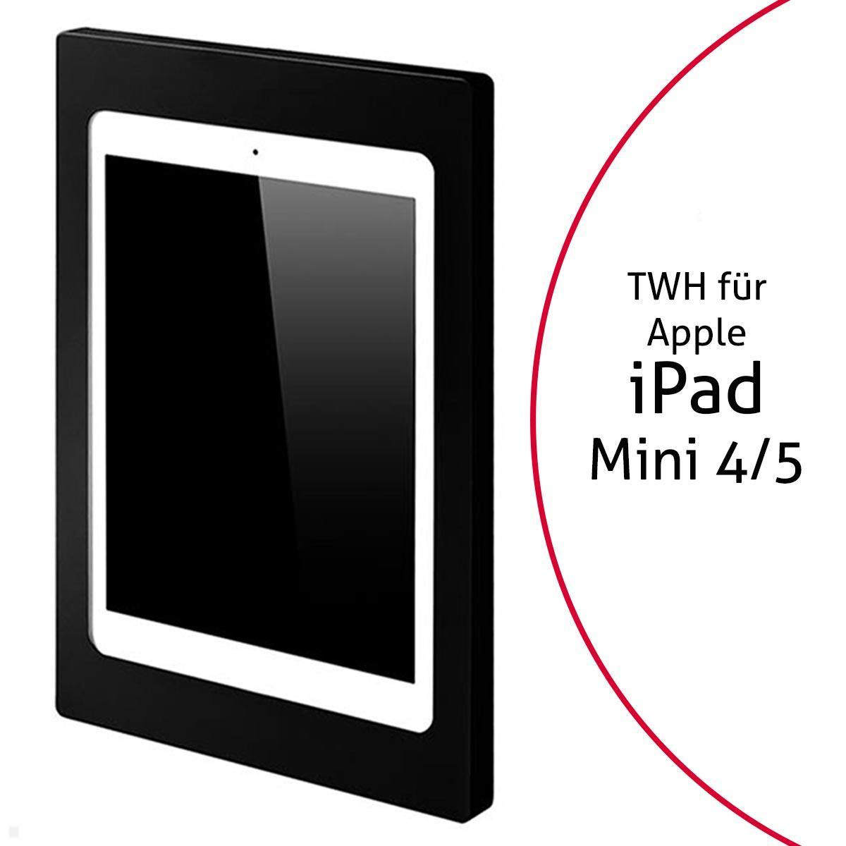TabLines TWH046B Tablet Wandhalterung f?r Apple iPad Mini 4/5, schwarz von TabLines