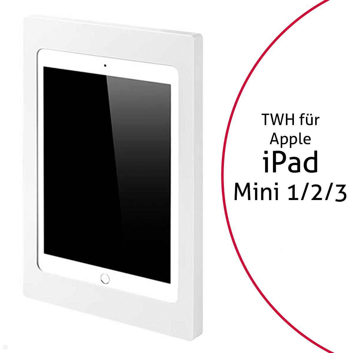 TabLines TWH047W Tablet Wandhalterung f?r Apple iPad Mini 1/2/3, wei? von TabLines