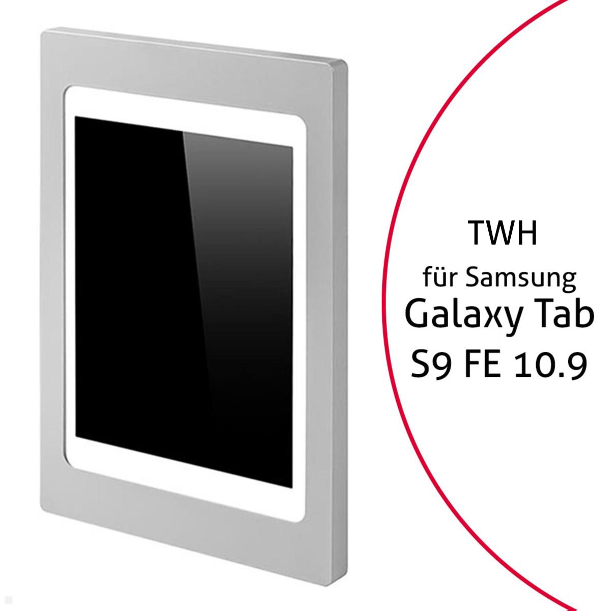 TabLines TWH052S Tablet Wandhalterung f?r Samsung Tab S9 FE 10.9, silber von TabLines