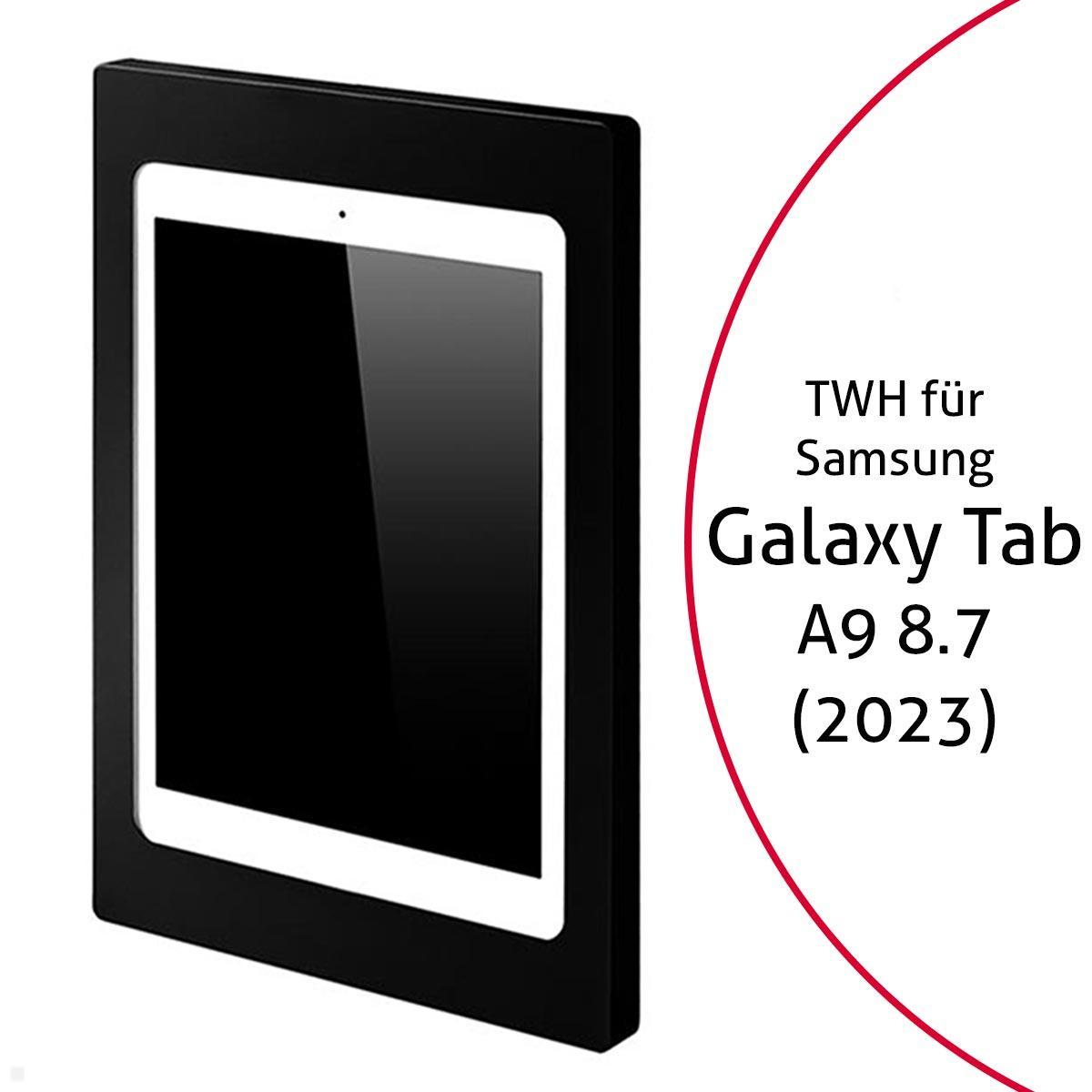 TabLines TWH054B Tablet Wandhalterung f?r Samsung Tab A9 8.7, schwarz von TabLines