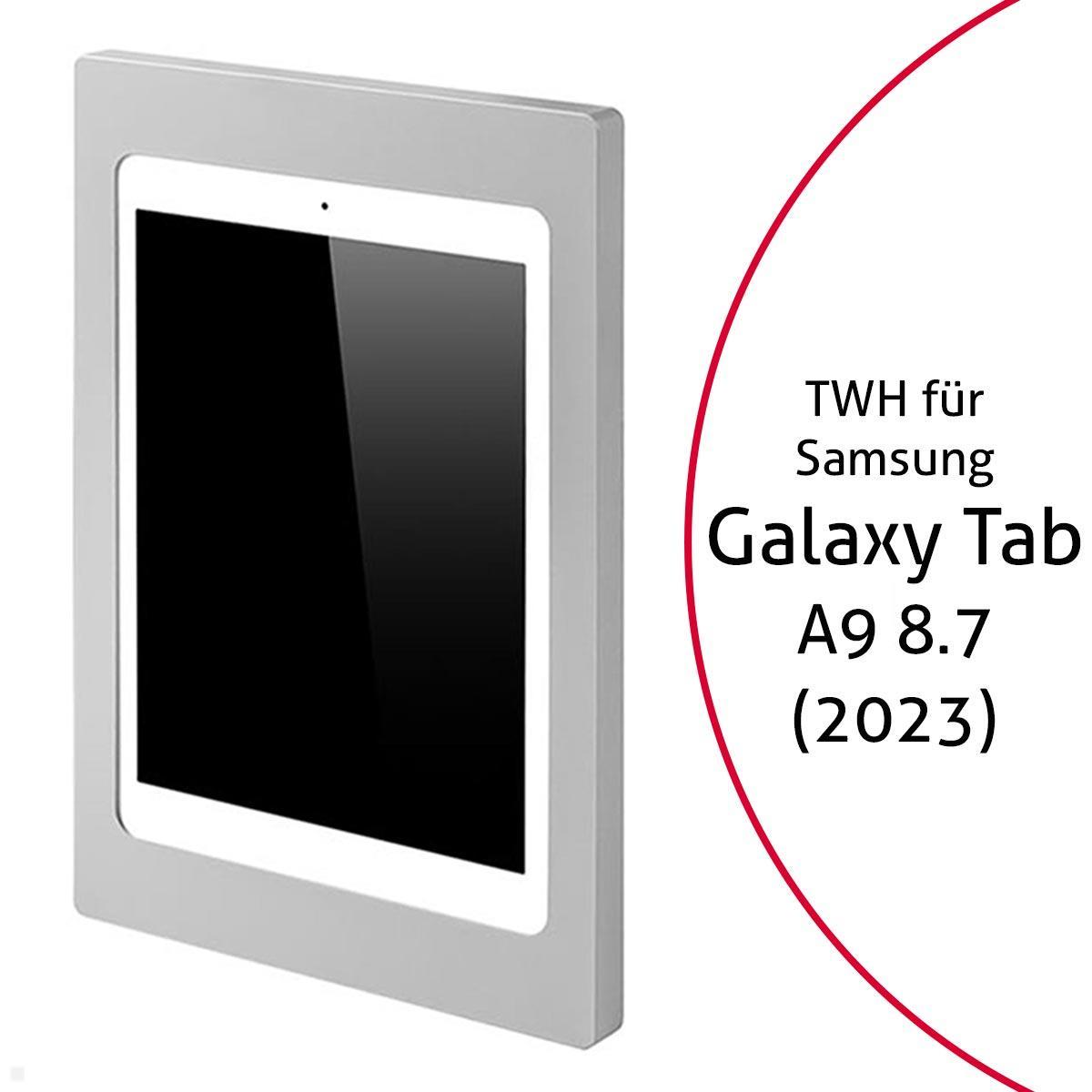 TabLines TWH054S Tablet Wandhalterung f?r Samsung Tab A9 8.7, silber von TabLines