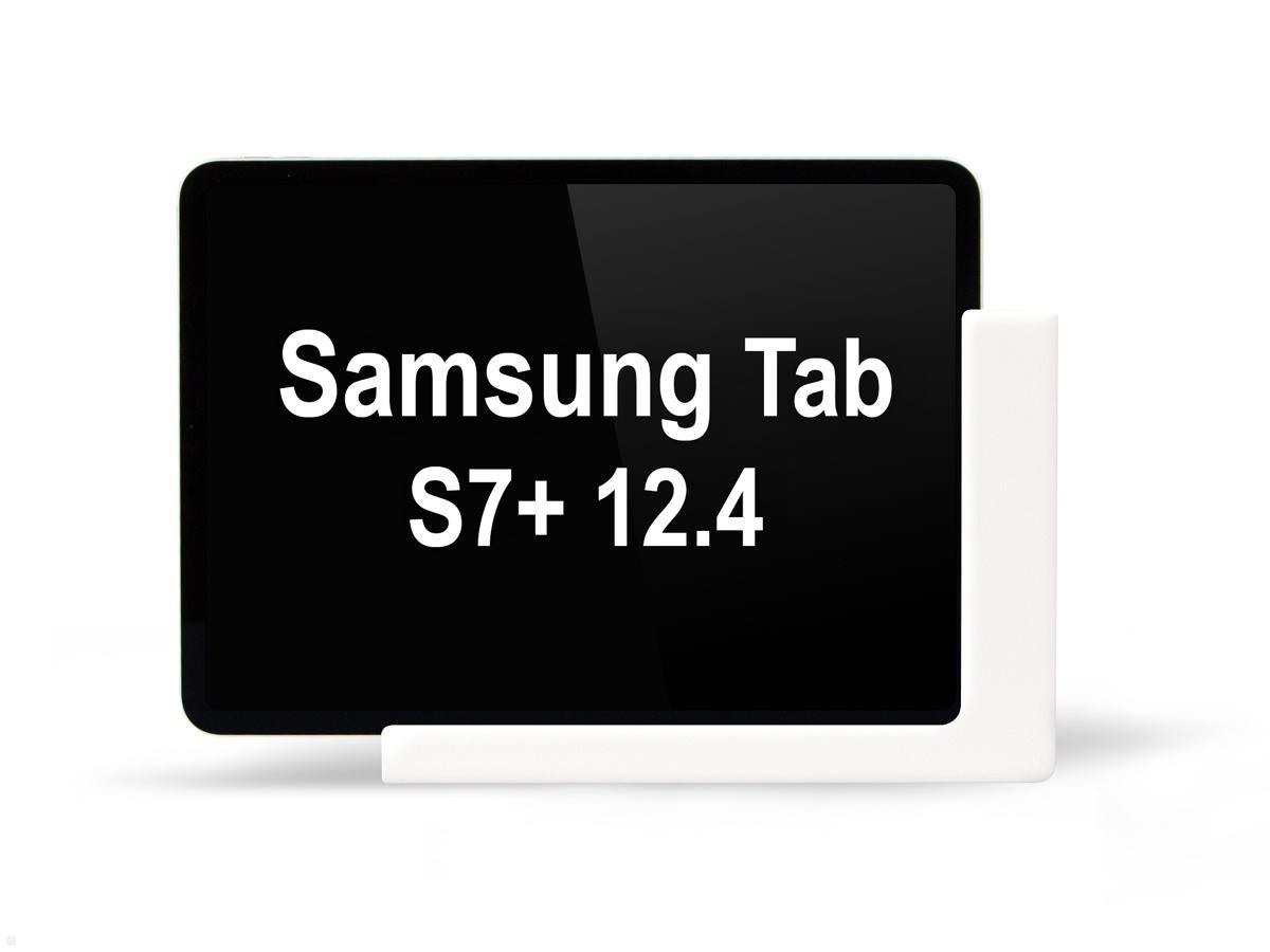 TabLines TWP008W Wandhalterung f?r Samsung Tab S7+ 12.4, wei? von TabLines