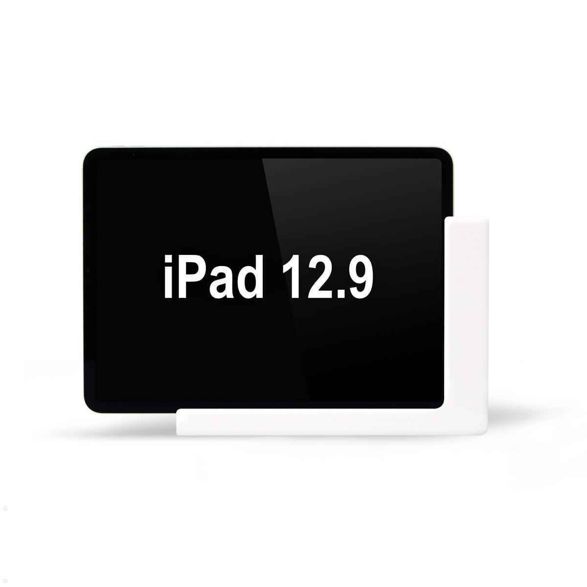 TabLines TWP011W Wandhalterung f?r iPad Pro 12.9 (5./6. Gen.), wei? von TabLines