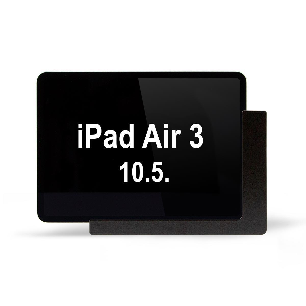 TabLines TWP015B Wandhalterung f?r Apple iPad Air 3 10.5 (2019), schwarz von TabLines