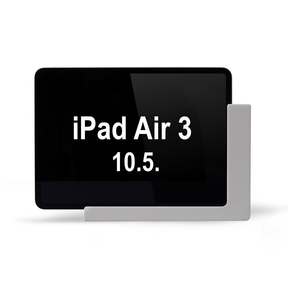TabLines TWP015S Wandhalterung f?r Apple iPad Air 3 10.5 (2019), silber von TabLines