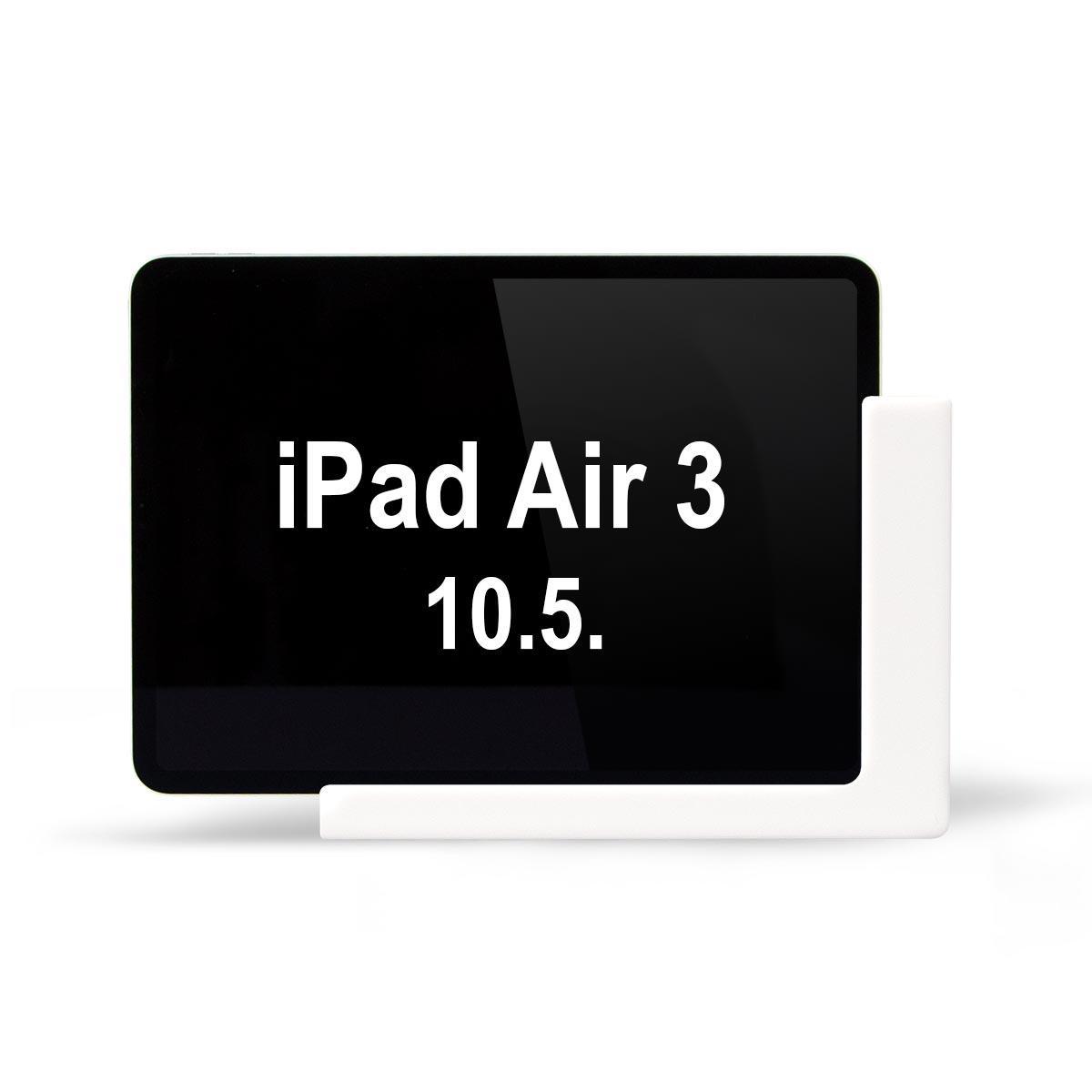 TabLines TWP015W Wandhalterung f?r Apple iPad Air 3 10.5 (2019), wei? von TabLines