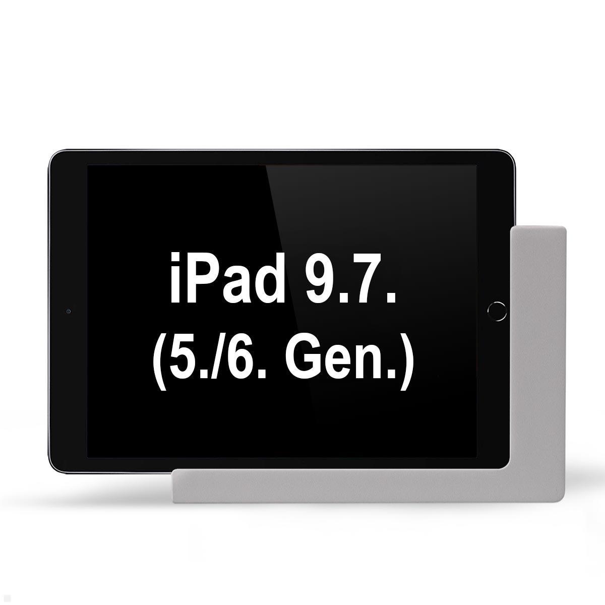 TabLines TWP017S Wandhalterung f?r Apple iPad 9.7 (5./6. Gen.), silber von TabLines