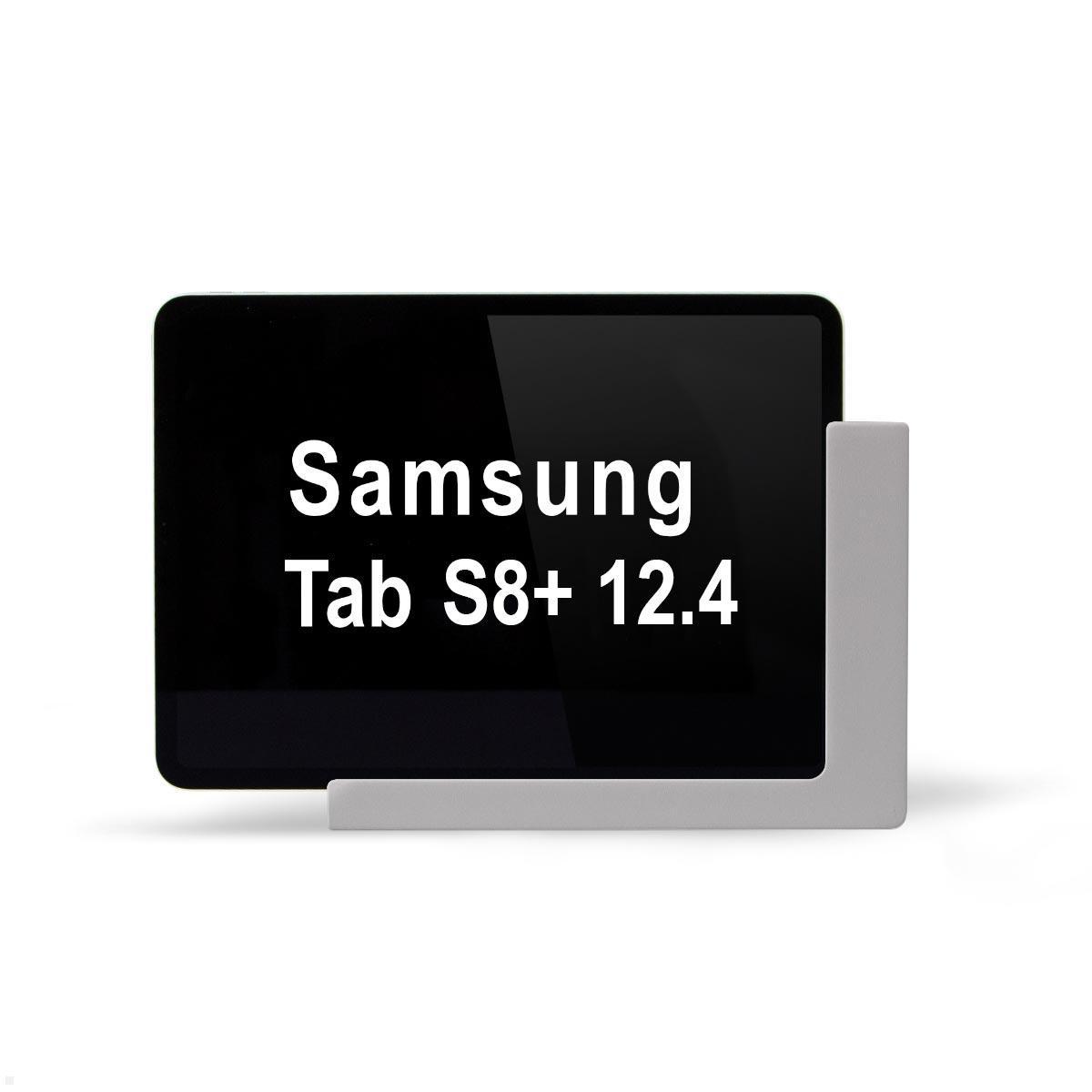 TabLines TWP021S Wandhalterung f?r Samsung Tab S8+ 12.4, silber von TabLines