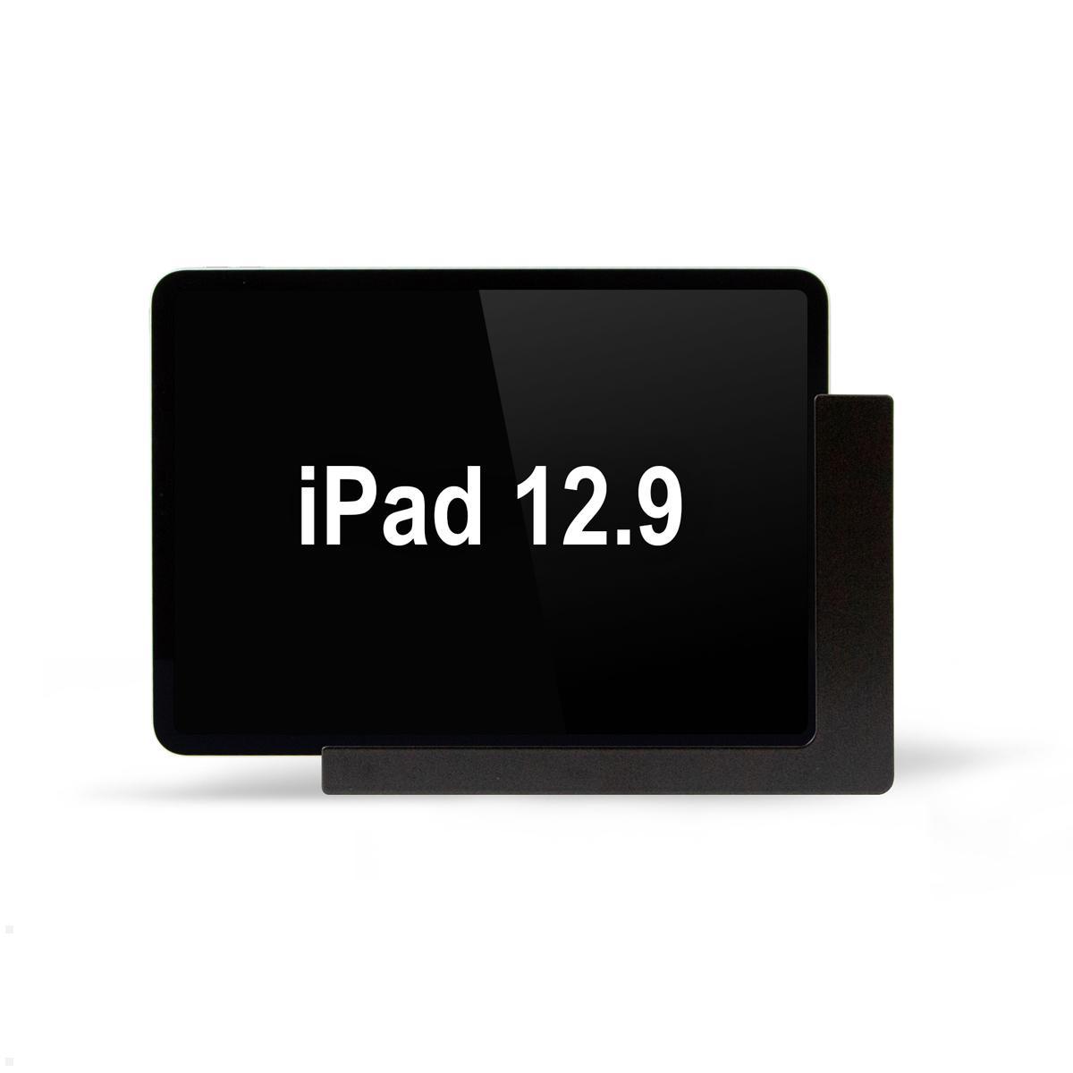 TabLines TWP025B Wandhalterung f?r Apple iPad Pro 12.9 (1./2. Gen.), schwarz von TabLines