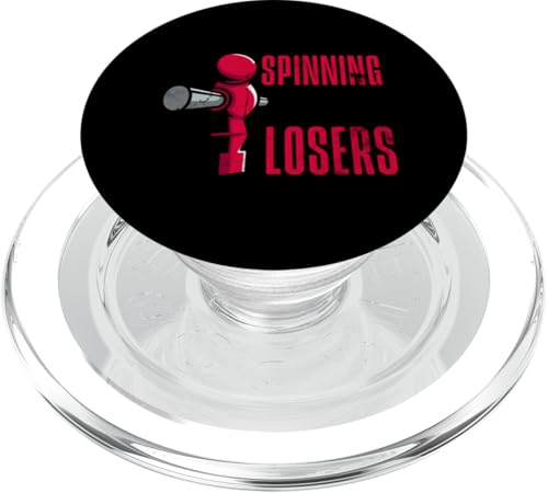 Spining ist für Verlierer PopSockets PopGrip für MagSafe Spining ist für Verlierer PopSockets PopGrip für MagSafe von Table Football Foosball Player Jokes Gifts Fun