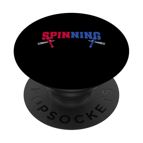 Spining ist für Verlierer PopSockets Klebender PopGrip von Table Football Foosball Soccer Funny Joke