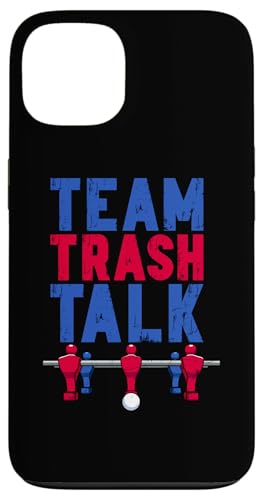 Team Trash Talk Hülle für iPhone 13 von Table Football Foosball Soccer Funny Joke